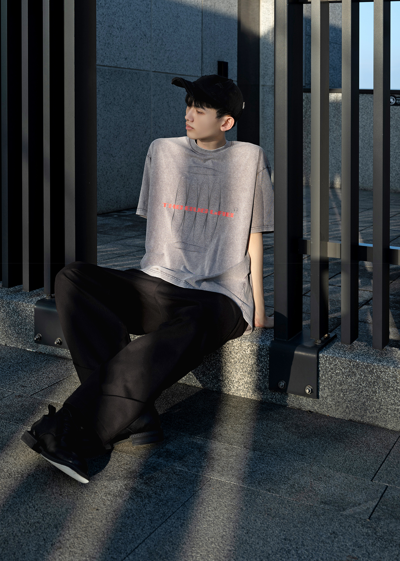 “Wormhole” Washed T-Shirt